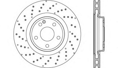 OPEN PARTS bdr270420 -  Тормозной диск